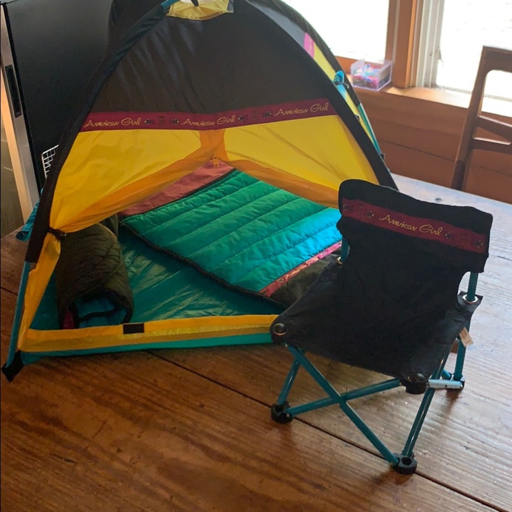 American girl doll tent set